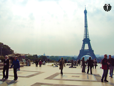 Torre Eiffel vista do Palácio do Trocadero. Thumb